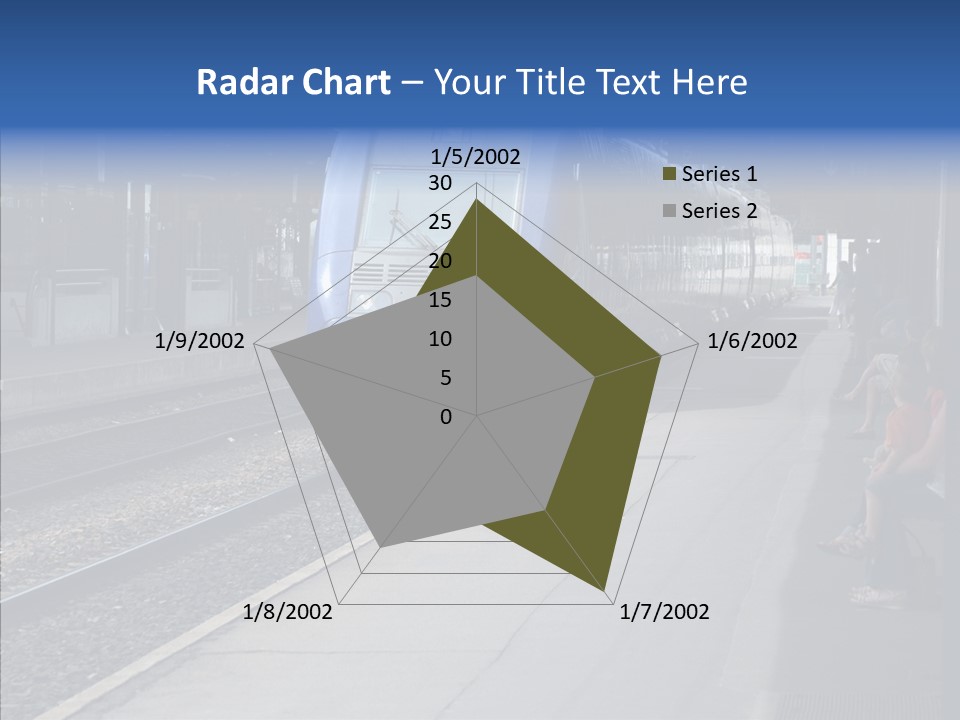 Station Traveler Quay PowerPoint Template