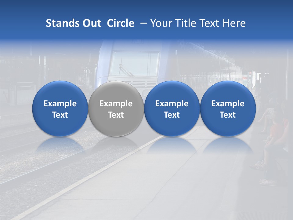 Station Traveler Quay PowerPoint Template