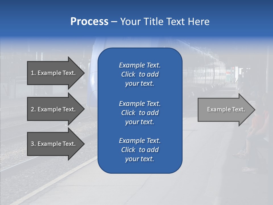 Station Traveler Quay PowerPoint Template