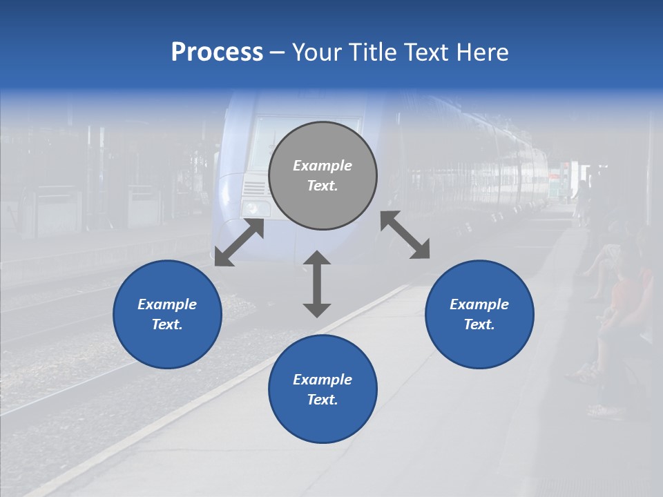 Station Traveler Quay PowerPoint Template