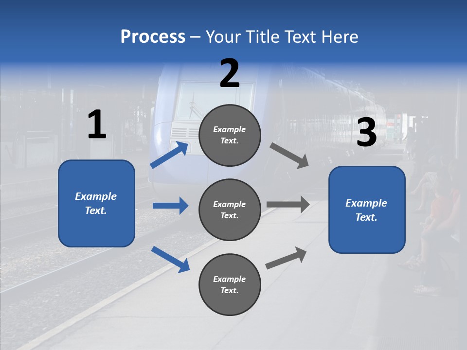 Station Traveler Quay PowerPoint Template