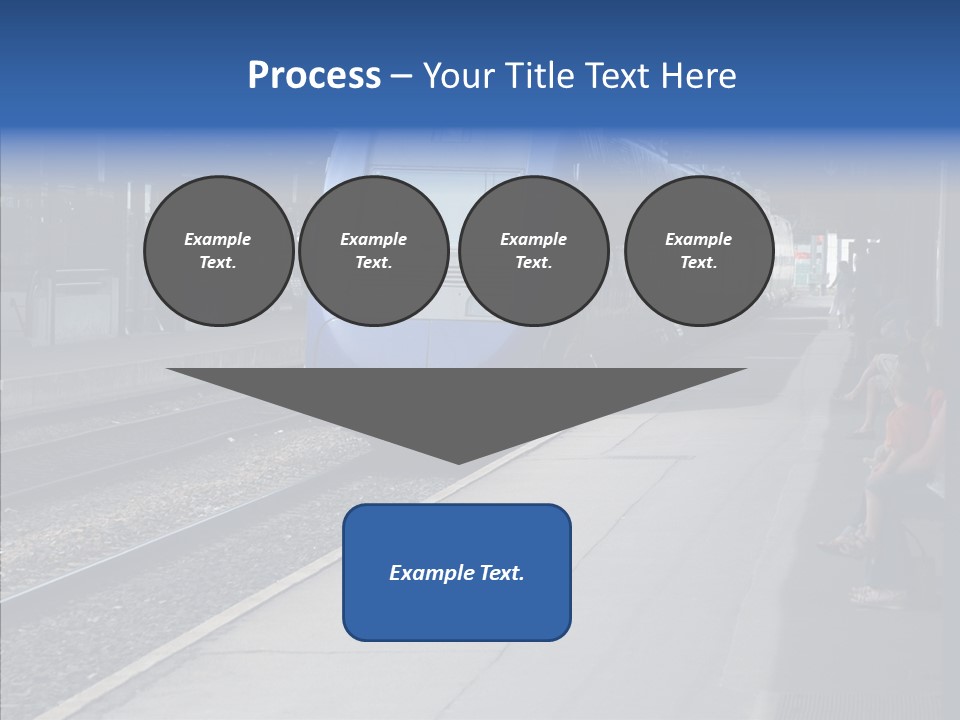 Station Traveler Quay PowerPoint Template