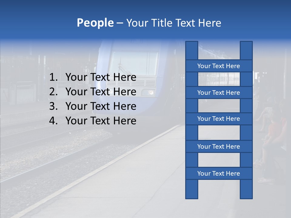 Station Traveler Quay PowerPoint Template