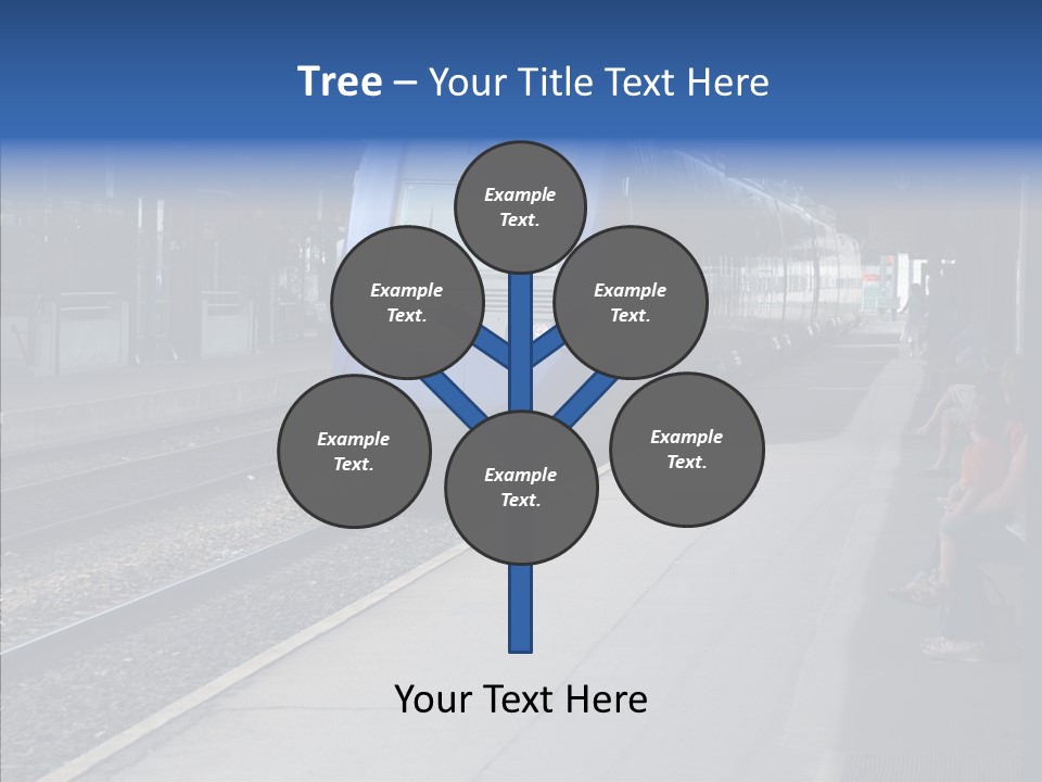 Station Traveler Quay PowerPoint Template