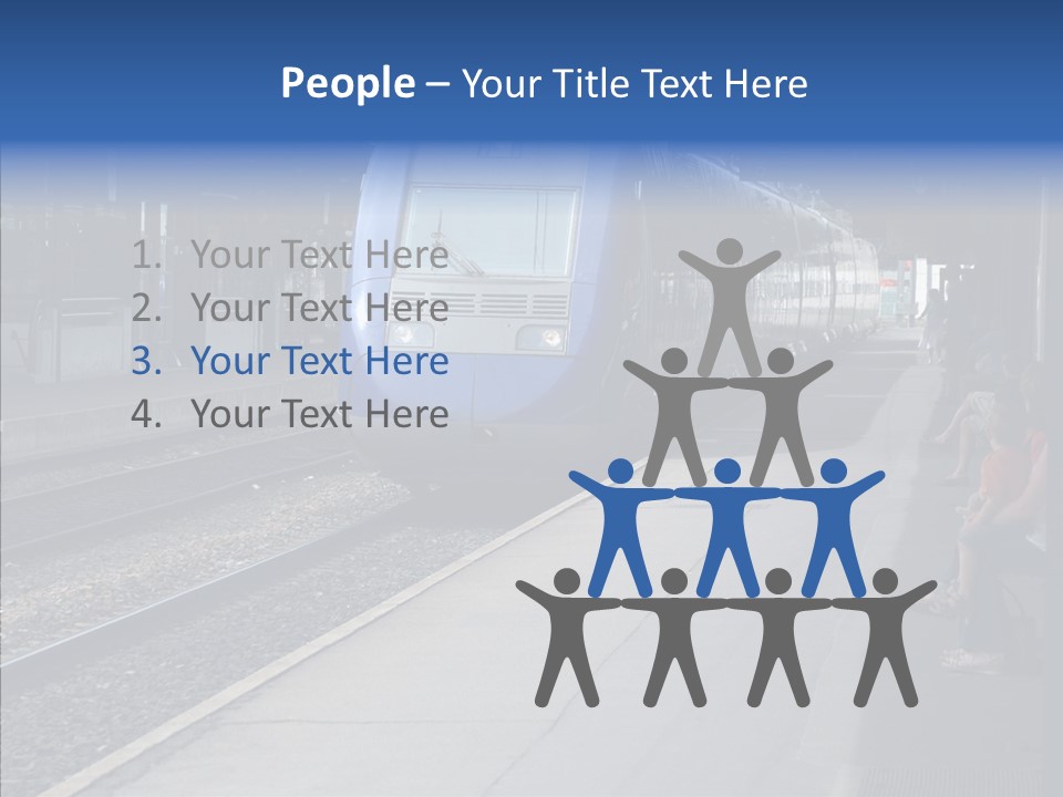 Station Traveler Quay PowerPoint Template