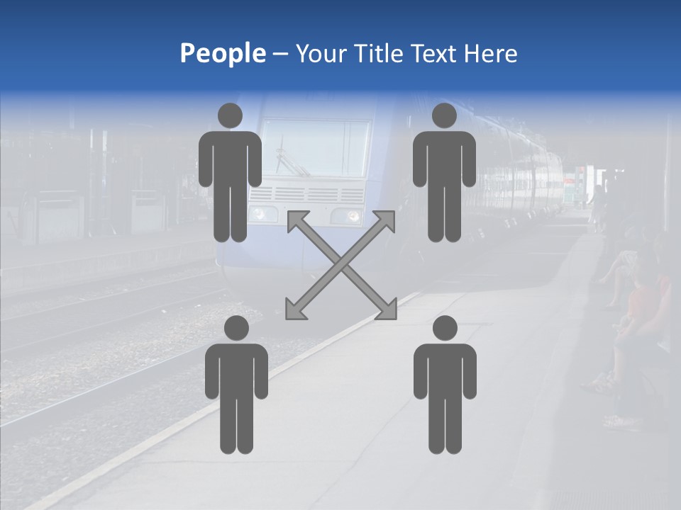 Station Traveler Quay PowerPoint Template