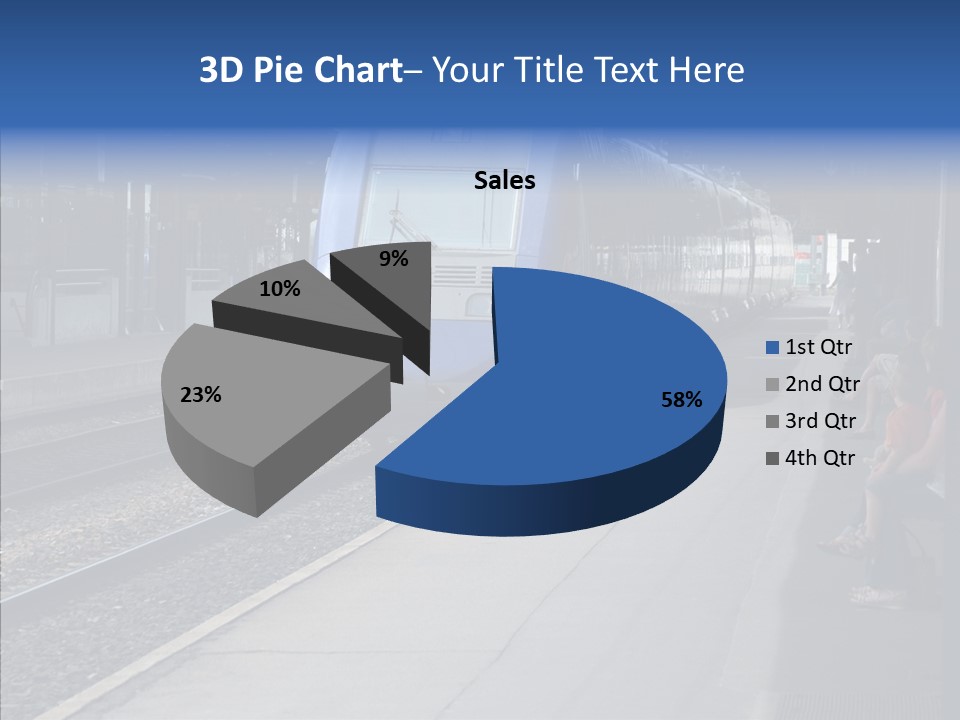 Station Traveler Quay PowerPoint Template
