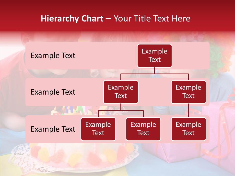 Blowing Sibling Clown PowerPoint Template