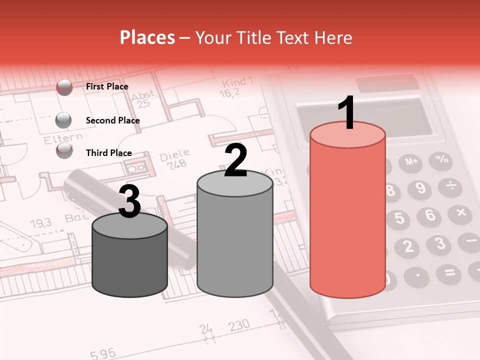 Filler Blueprint Nursery PowerPoint Template