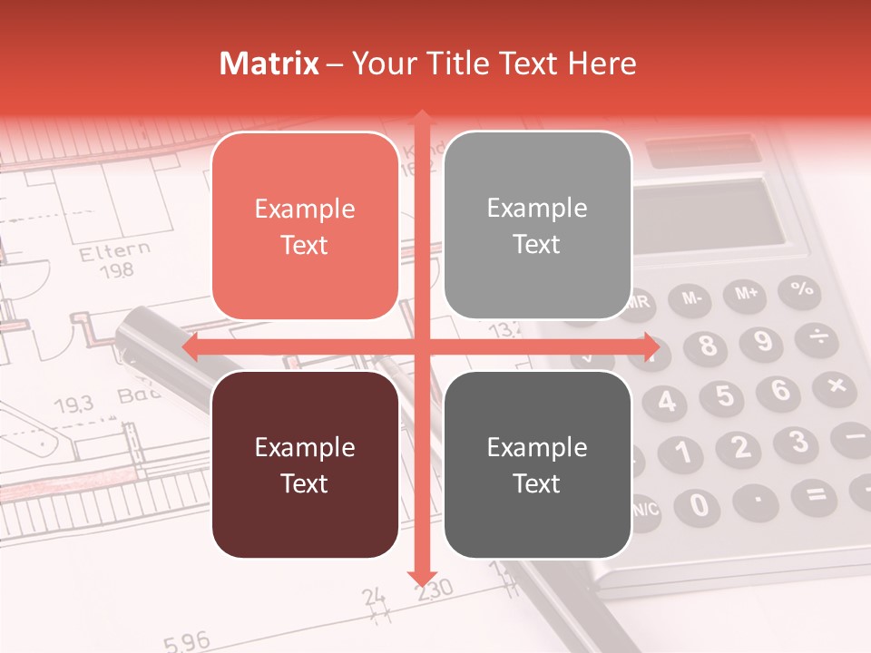 Filler Blueprint Nursery PowerPoint Template