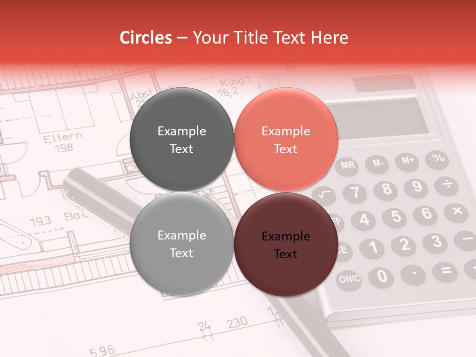 Filler Blueprint Nursery PowerPoint Template