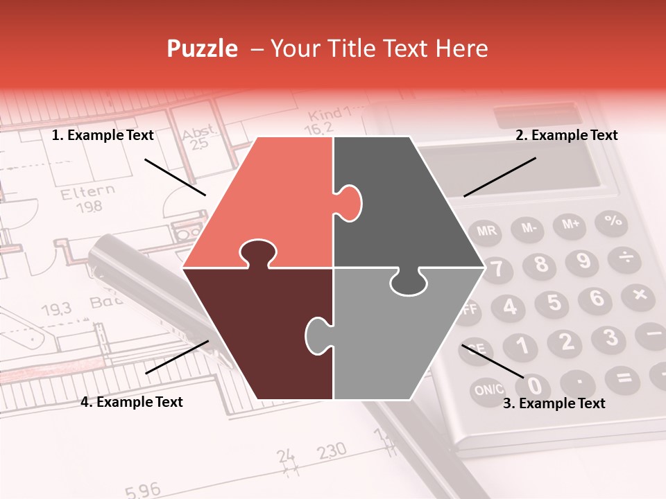 Filler Blueprint Nursery PowerPoint Template