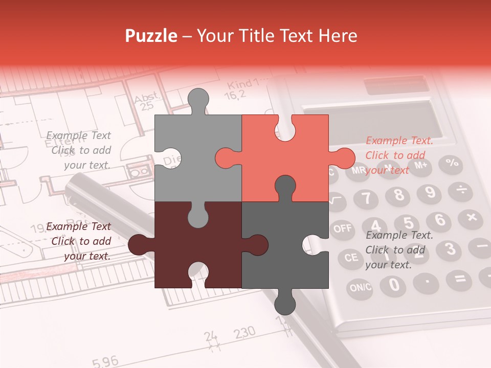 Filler Blueprint Nursery PowerPoint Template