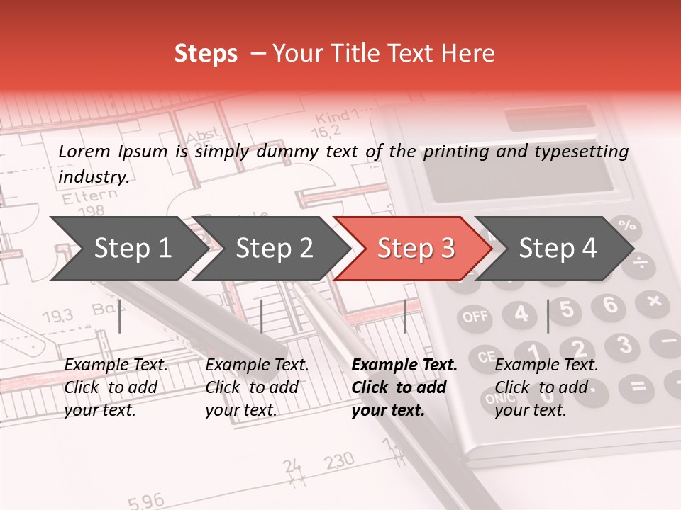 Filler Blueprint Nursery PowerPoint Template
