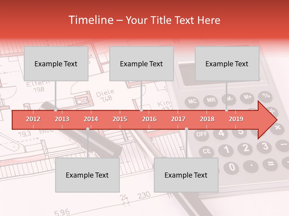 Filler Blueprint Nursery PowerPoint Template