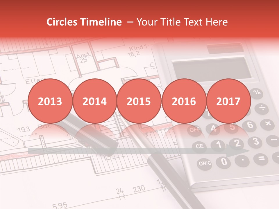 Filler Blueprint Nursery PowerPoint Template