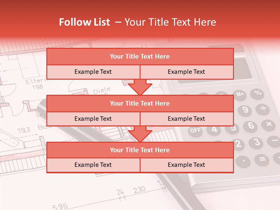 Filler Blueprint Nursery PowerPoint Template