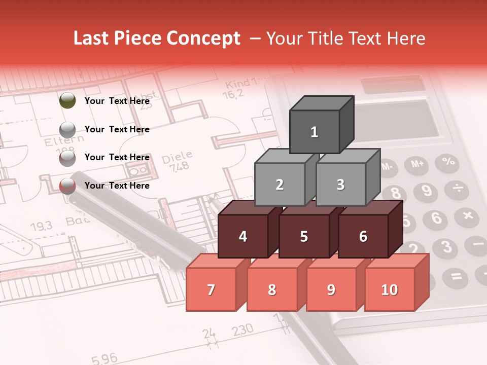 Filler Blueprint Nursery PowerPoint Template