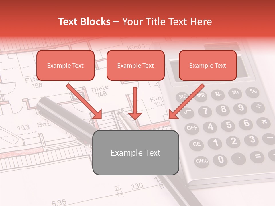Filler Blueprint Nursery PowerPoint Template