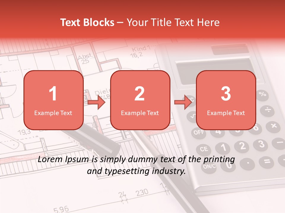 Filler Blueprint Nursery PowerPoint Template