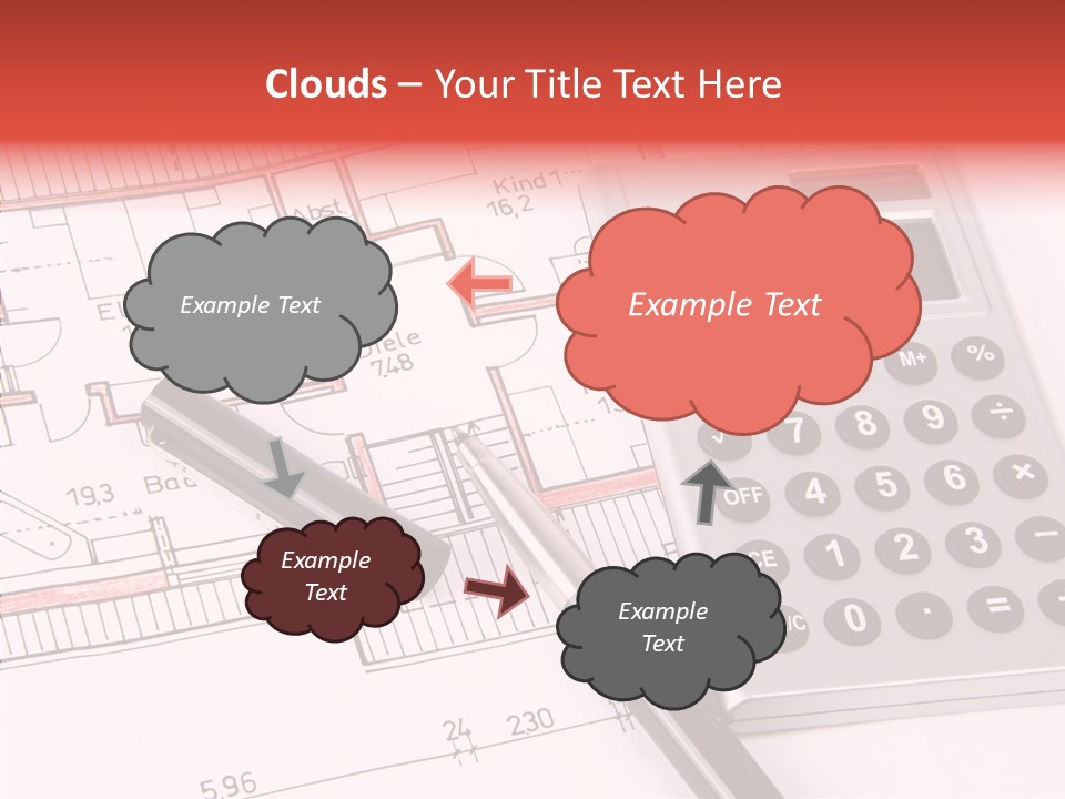 Filler Blueprint Nursery PowerPoint Template