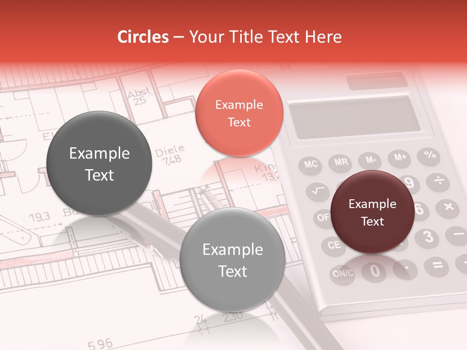 Filler Blueprint Nursery PowerPoint Template