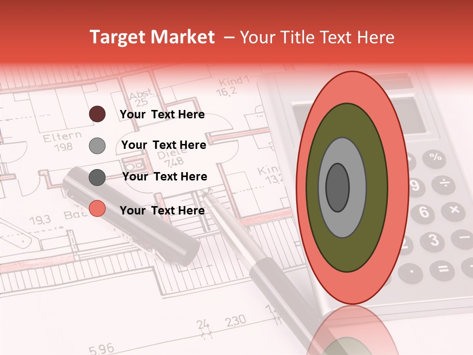 Filler Blueprint Nursery PowerPoint Template