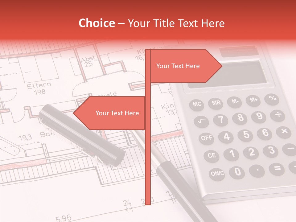 Filler Blueprint Nursery PowerPoint Template