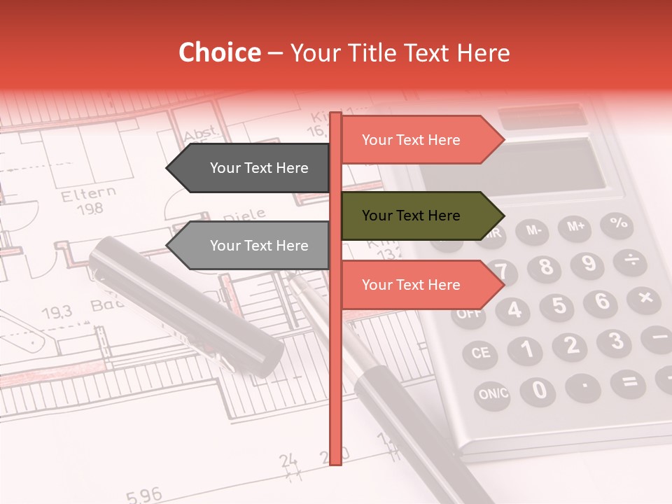Filler Blueprint Nursery PowerPoint Template