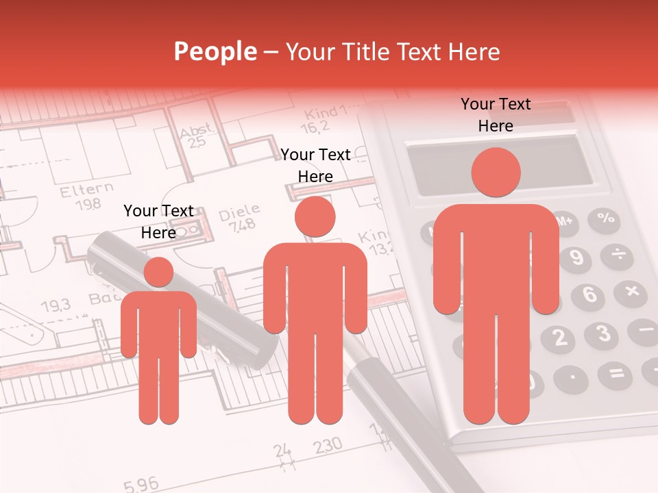 Filler Blueprint Nursery PowerPoint Template
