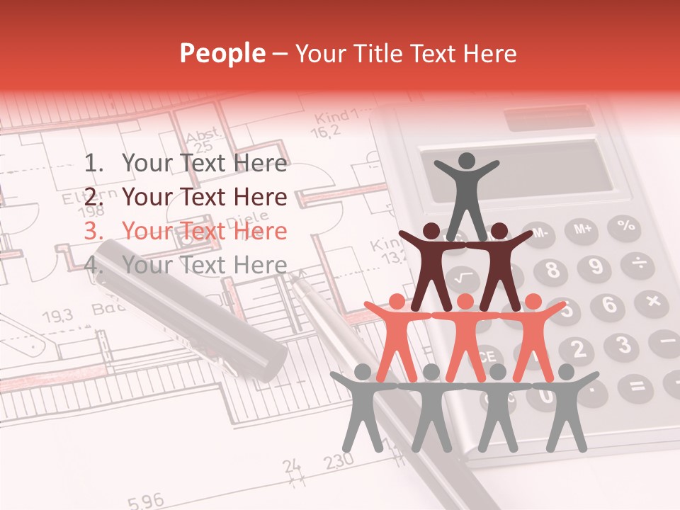 Filler Blueprint Nursery PowerPoint Template