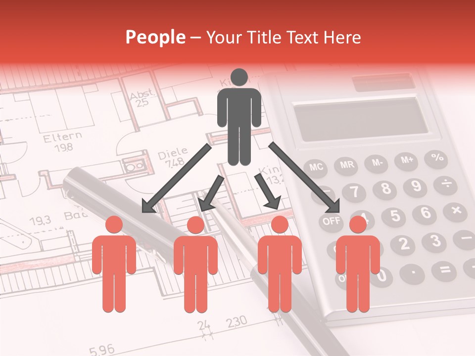 Filler Blueprint Nursery PowerPoint Template