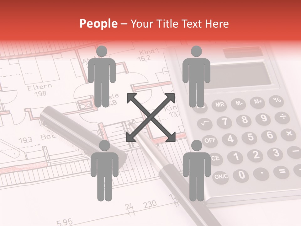 Filler Blueprint Nursery PowerPoint Template