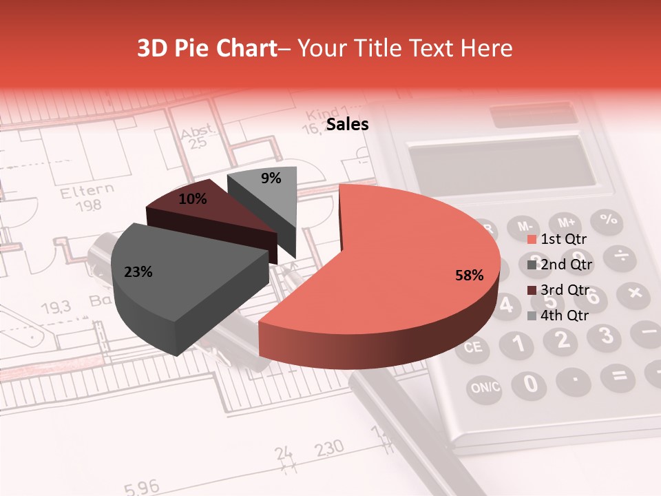 Filler Blueprint Nursery PowerPoint Template