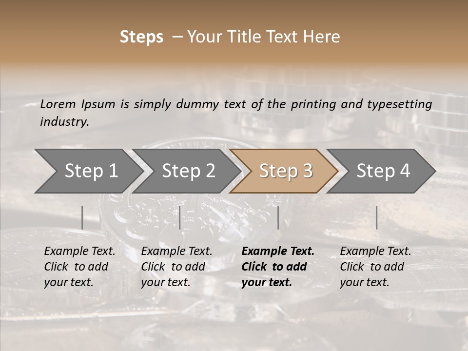 Money Philharmonic Stock PowerPoint Template