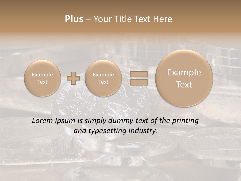 Money Philharmonic Stock PowerPoint Template