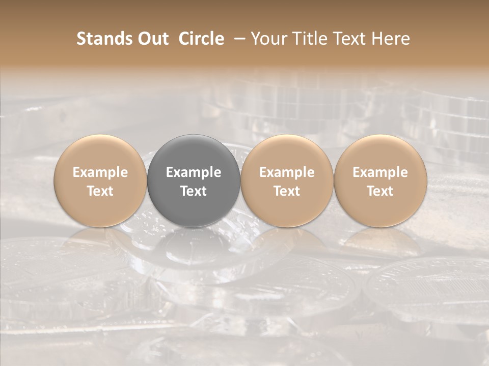 Money Philharmonic Stock PowerPoint Template