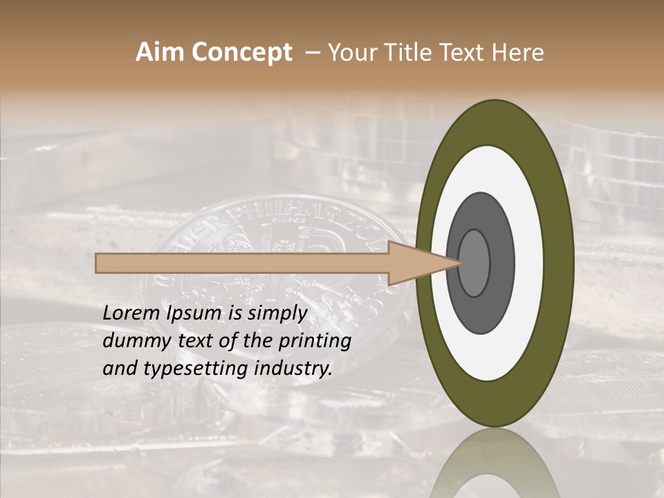 Money Philharmonic Stock PowerPoint Template