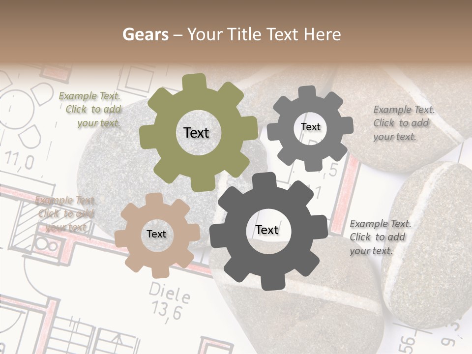 House Building Engineer Business PowerPoint Template