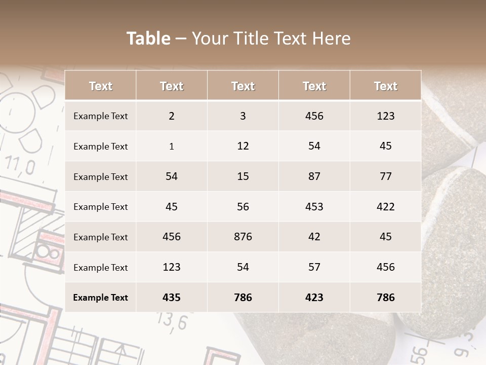 House Building Engineer Business PowerPoint Template