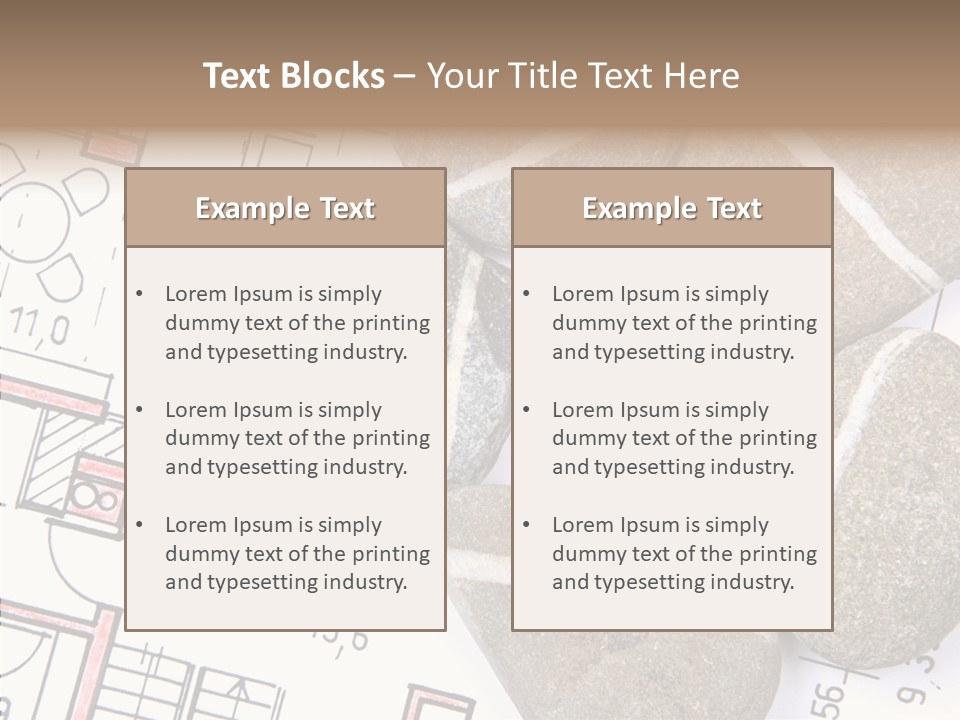 House Building Engineer Business PowerPoint Template