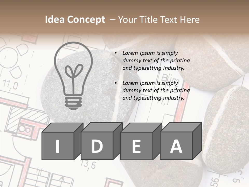 House Building Engineer Business PowerPoint Template