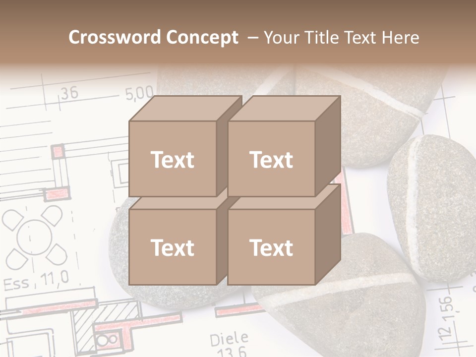 Announcement House Building Renovation PowerPoint Template