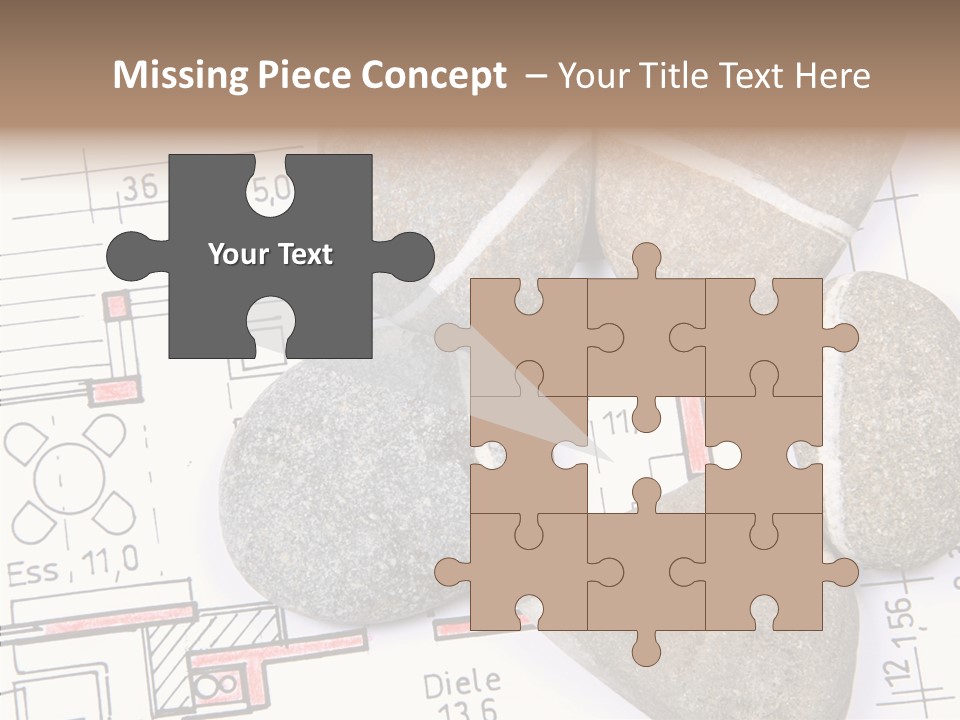 Announcement House Building Renovation PowerPoint Template