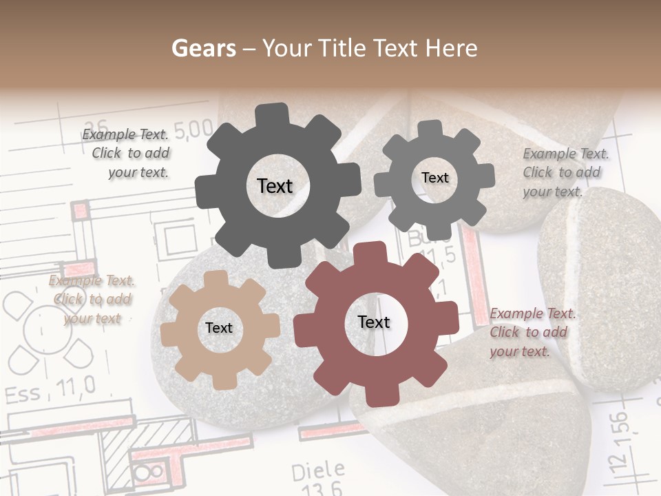 Announcement House Building Renovation PowerPoint Template