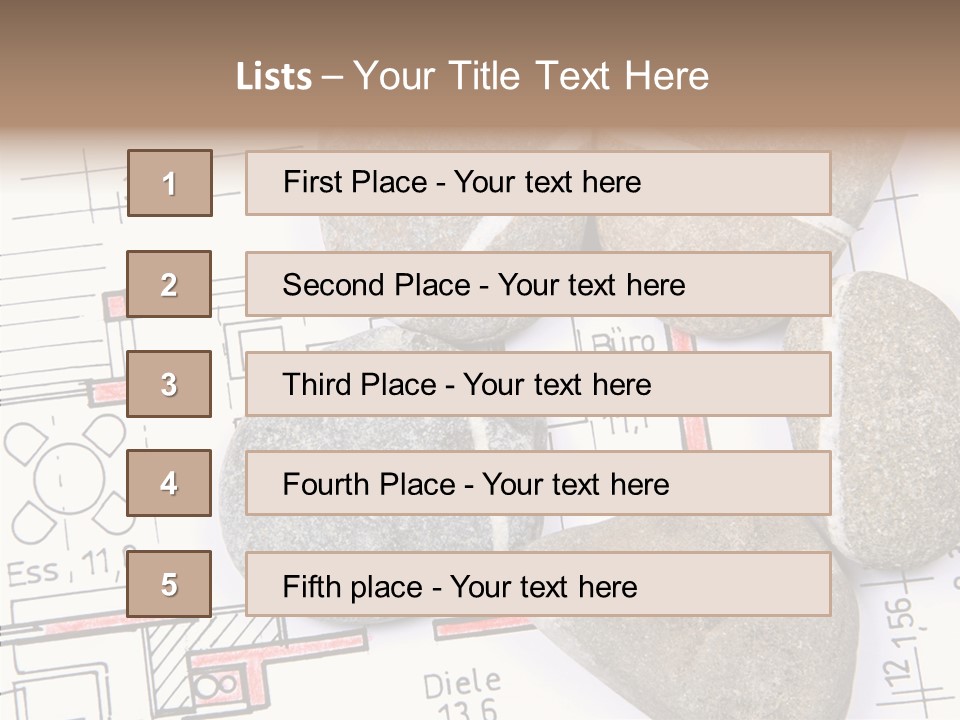 Announcement House Building Renovation PowerPoint Template