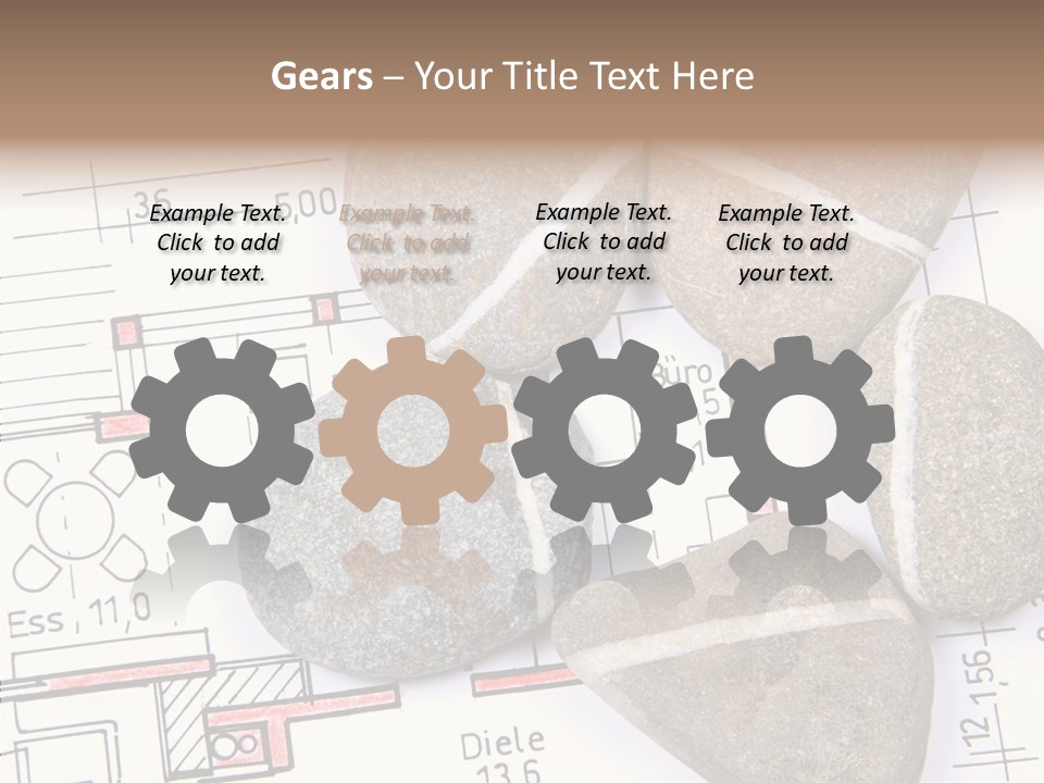 Announcement House Building Renovation PowerPoint Template