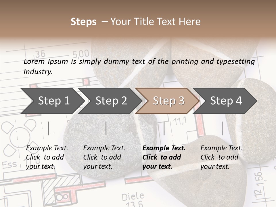 Announcement House Building Renovation PowerPoint Template