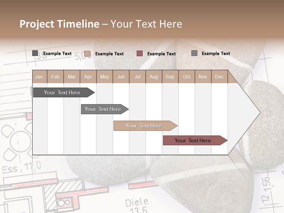 Announcement House Building Renovation PowerPoint Template
