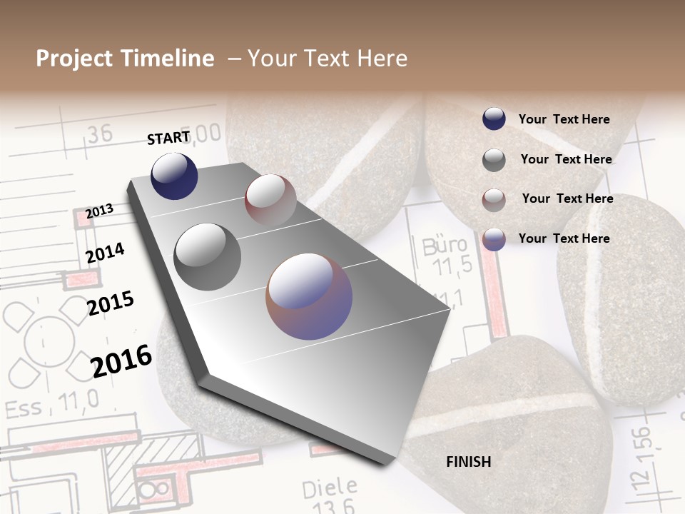 Announcement House Building Renovation PowerPoint Template